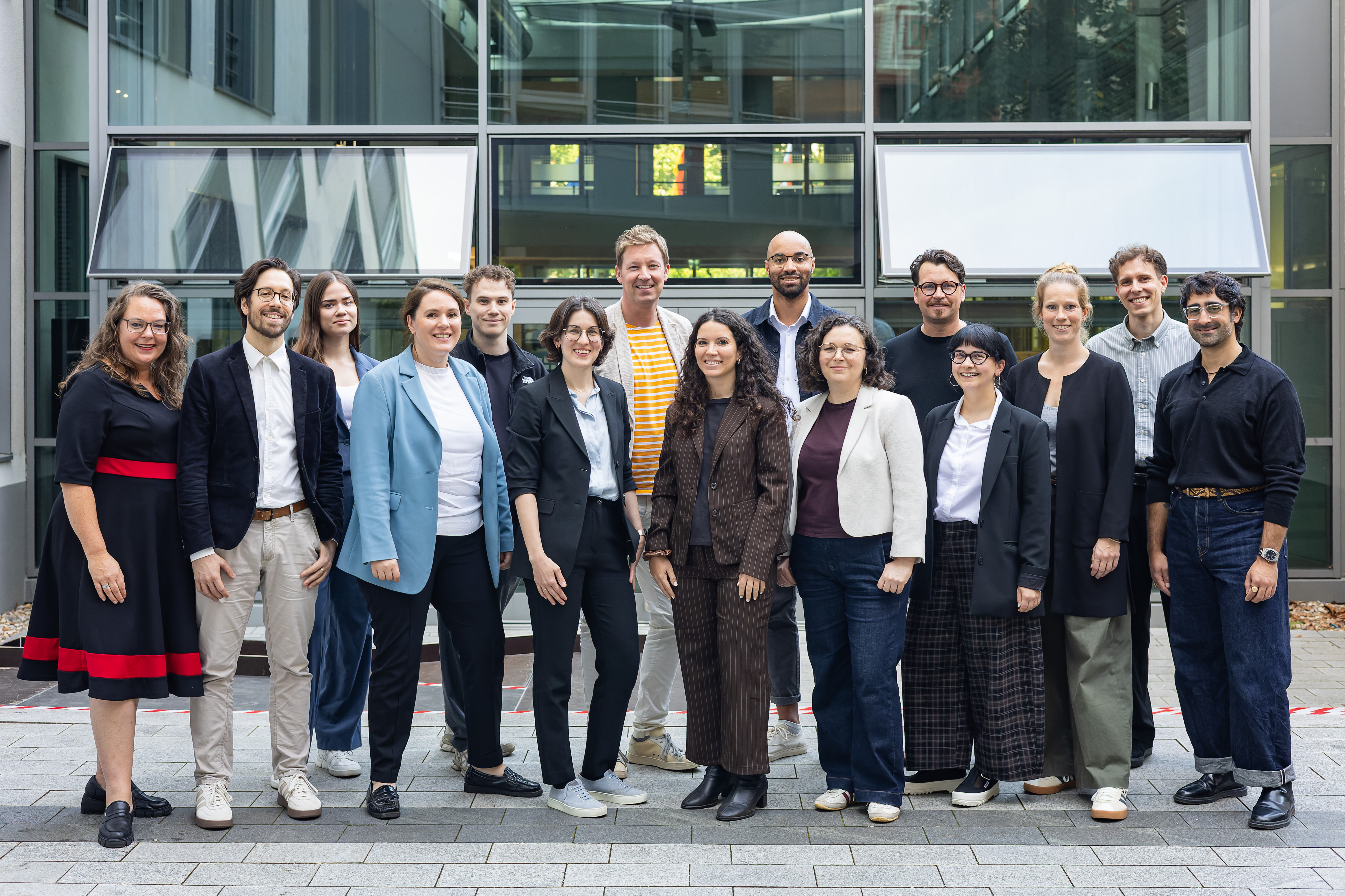 Gruppenfoto vom Projektteam auf der Fachtagung 2026